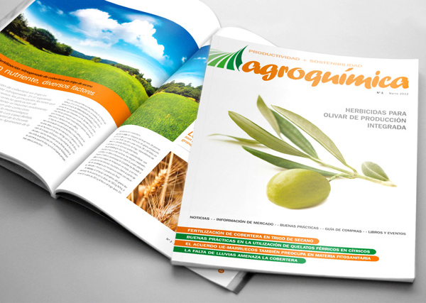 Diseño gráfico y web para Agroquímica